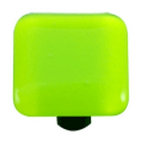 Hot Knobs Glass Cabinet Knob Spring GreenSolid Collection - cabinetknobsonline