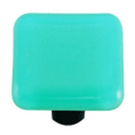 Hot Knobs Glass Cabinet Knob Light Aqua Blue Solid Collection - cabinetknobsonline