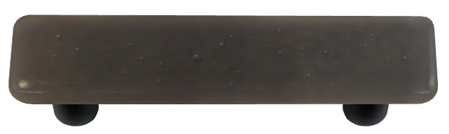 Hot Knobs Glass Cabinet Pull Deco Gray Solid Collection - cabinetknobsonline
