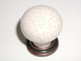 Top Knobs Cabinet Hardware Chateau Collection Small Knob 1 1-8"-Old English Copper&Antique Crackle - cabinetknobsonline