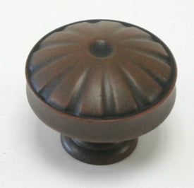 Top Knobs Cabinet Hardware Dakota Collection Hudson Knob 1 1-4" - Patina Rouge - cabinetknobsonline