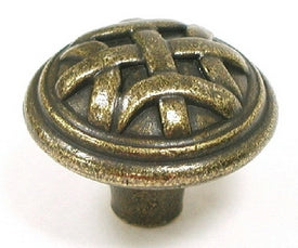 Top Knobs Cabinet Hardware Tuscany Collection Celtic Large Knob 1 1-4" - German Bronze - cabinetknobsonline