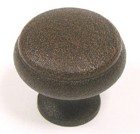 Top Knobs Cabinet Hardware Tuscany Collection Cumberland Knob 1 1-4" - Rust - cabinetknobsonline