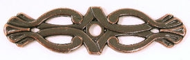 Top Knobs Cabinet Hardware Tuscany Collection Newton Backplate 3 3-16" - Old English Copper - cabinetknobsonline