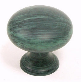 Top Knobs Cabinet Hardware Somerset II Collection Mushroom Knob 1 1-4" - Verdigris - cabinetknobsonline