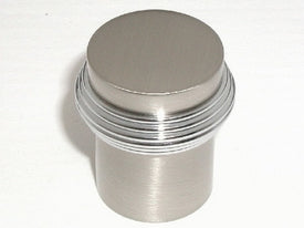 Top Knobs Cabinet Hardware Nouveau Split Finish Knob 1"- Brushed Satin Nickel & Polished Chrome - cabinetknobsonline