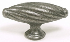 Top Knobs Cabinet Hardware Britannia Collection Versailles T-Handle 3 1-8" - Cast Iron - cabinetknobsonline