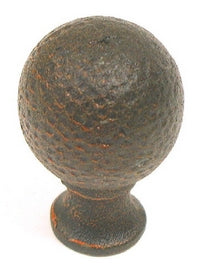Top Knobs Cabinet Hardware Britannia Collection Paris Knob Mottled 1" - Rust - cabinetknobsonline