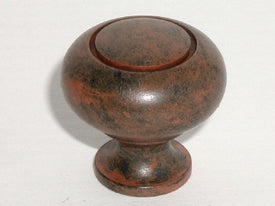 Top Knobs Cabinet Hardware Normandy Collection Ring Knob 1 1-4" - Patina Rouge - cabinetknobsonline