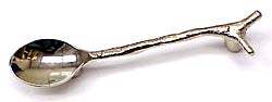 Michael Aram Nickel Spoon Cabinet Pull - cabinetknobsonline