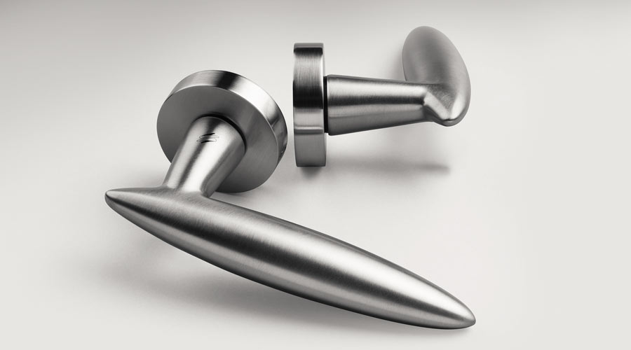 Colombo Design Door Lever PEGASO Handle AM11NA -Passage - cabinetknobsonline