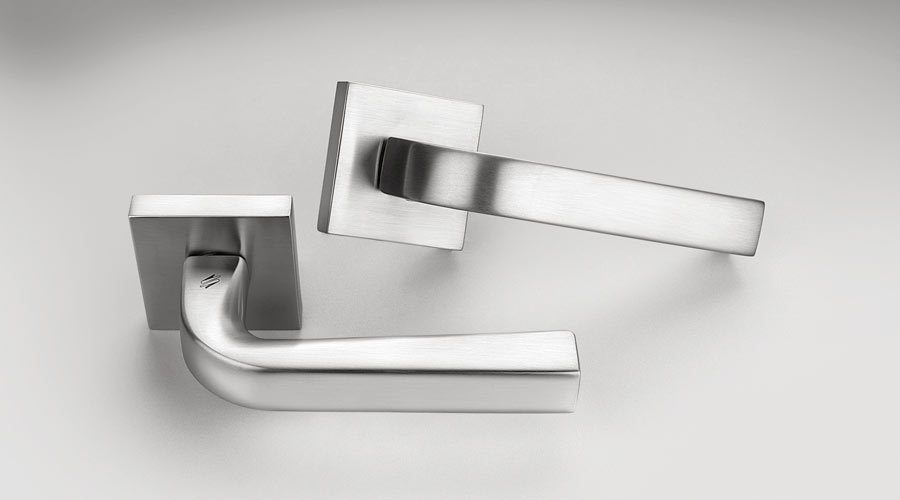 Colombo Design Door Lever PRIUS Handle MA11NA-PASSAGE - cabinetknobsonline