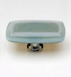 Sietto Glass Cabinet Knobs Stratum Spruce Green - cabinetknobsonline