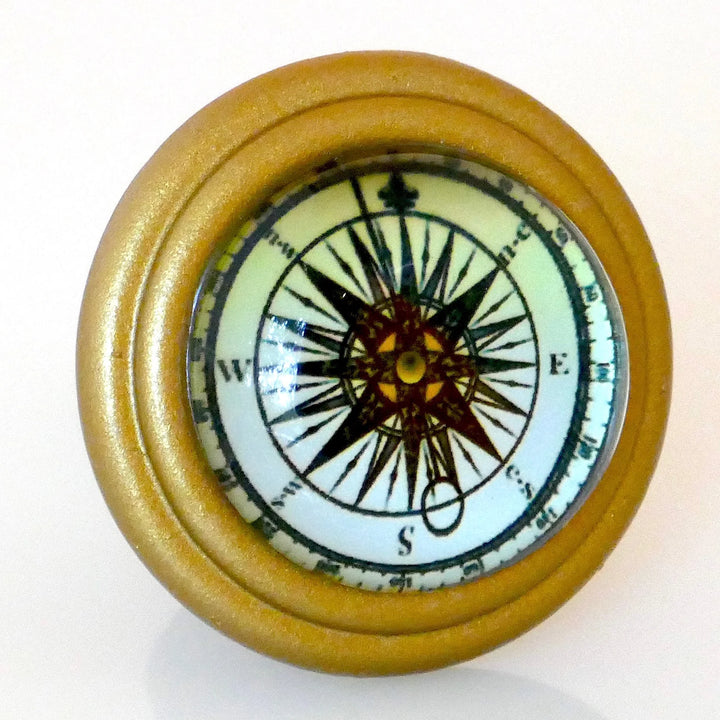 Charleston Knob Company Compass Knob - Nautical Style