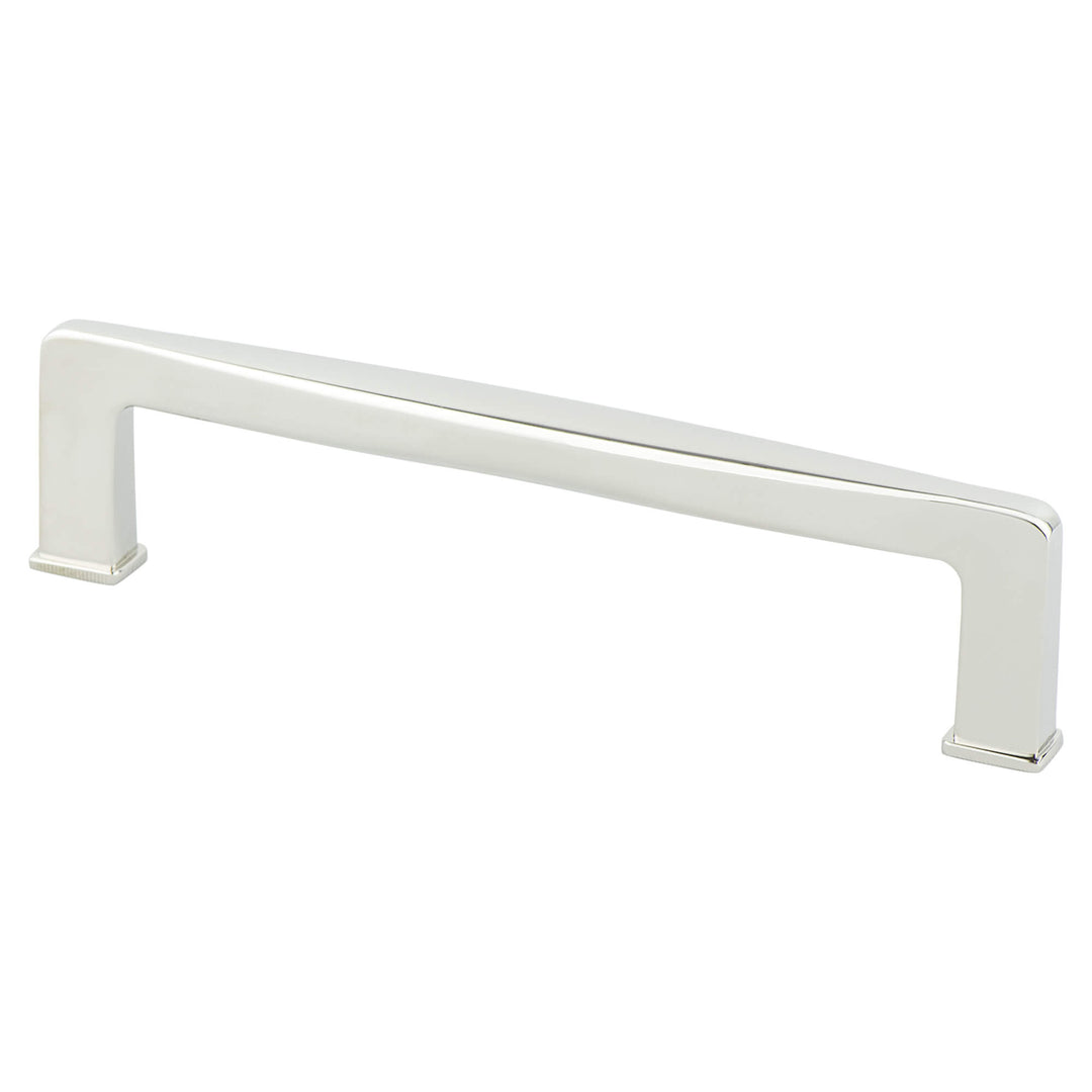 Subtle Surge 128mm CC Brushed Nickel Pull