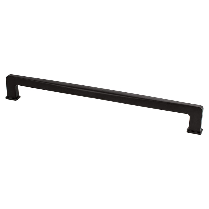 Subtle Surge 12 inch CC Brushed Nickel Appliance Pull
