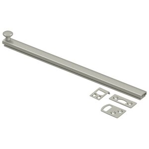 Deltana Architectural Hardware Bolts 12" Surface Bolt, Concealed Screw, HD each