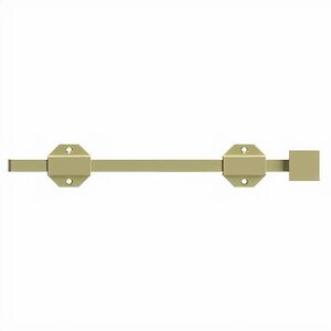 Deltana Architectural Hardware 12" Modern Surface Bolt, HD, Solid Brass