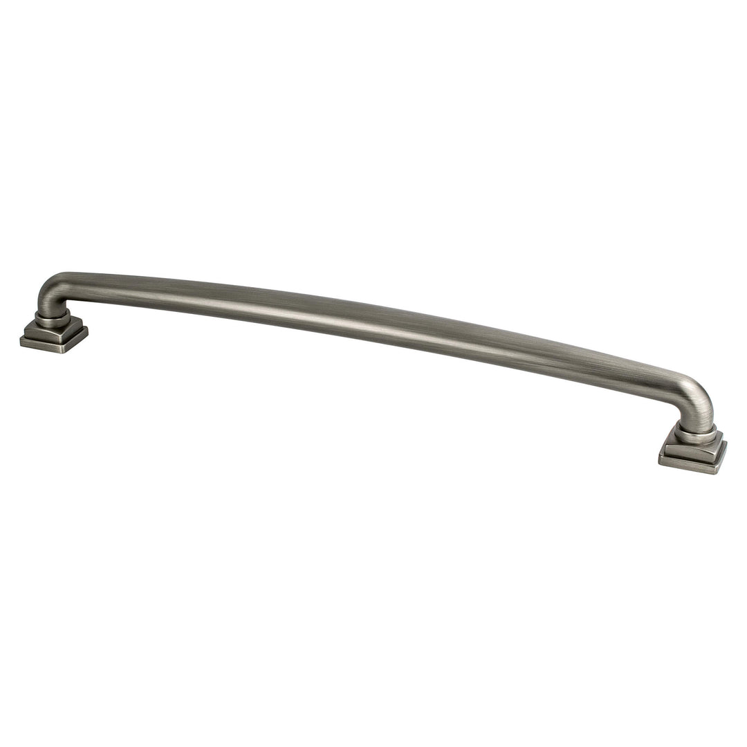 Tailored Traditional 12 inch CC Brushed Nickel Appliance Pull