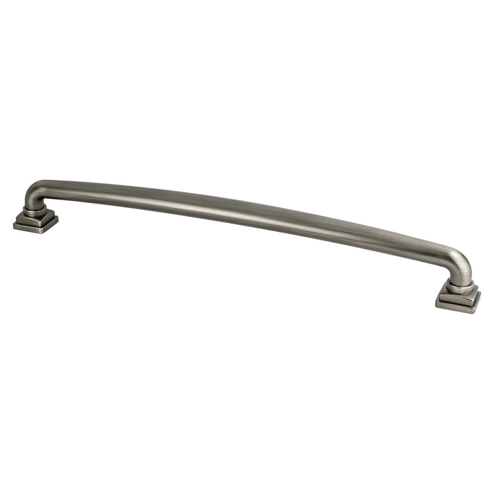 Tailored Traditional 12 inch CC Brushed Nickel Appliance Pull