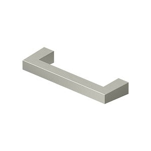 Deltana Architectural Hardware Modern Square Bar Pull, 3-1/2", HD, Solid Brass