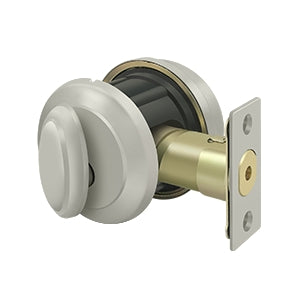 Deltana Architectural Hardware Solid Brass Port Royal Deadbolt Lock Grade 2