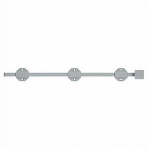 Deltana Architectural Hardware 18" Modern Surface Bolt, HD, Solid Brass