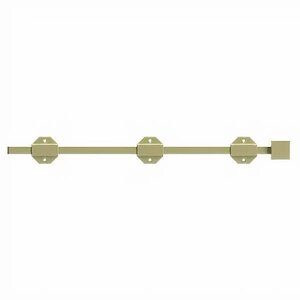 Deltana Architectural Hardware 18" Modern Surface Bolt, HD, Solid Brass