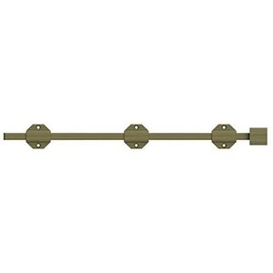 Deltana Architectural Hardware 18" Modern Surface Bolt, HD, Solid Brass