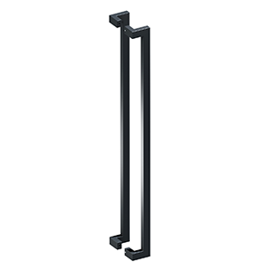Deltana Architectural Hardware  48" BACK-TO-BACK MODERN OFFSET PULLS