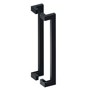 Deltana Architectural Hardware 36" BACK-TO-BACK MODERN OFFSET PULLS