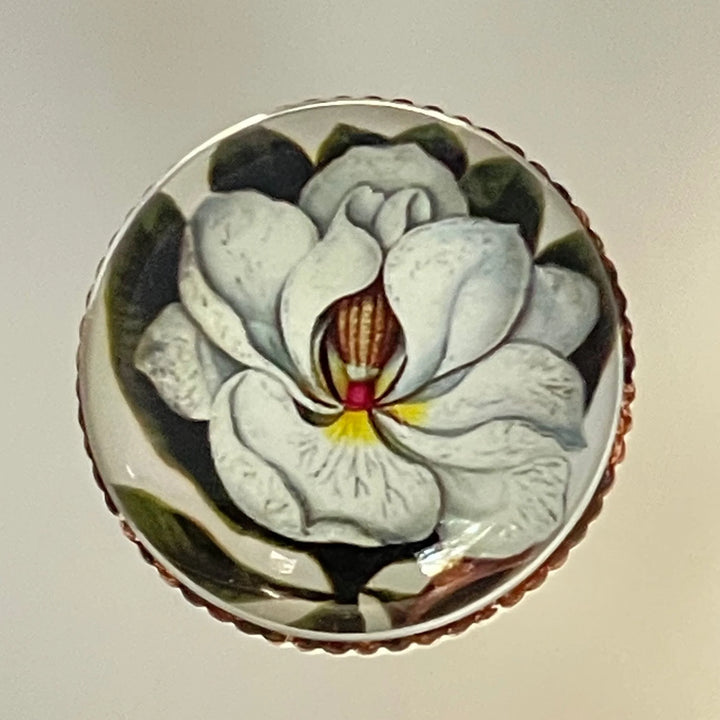 Charleston Knob Company MAGNOLIA Flower Knob