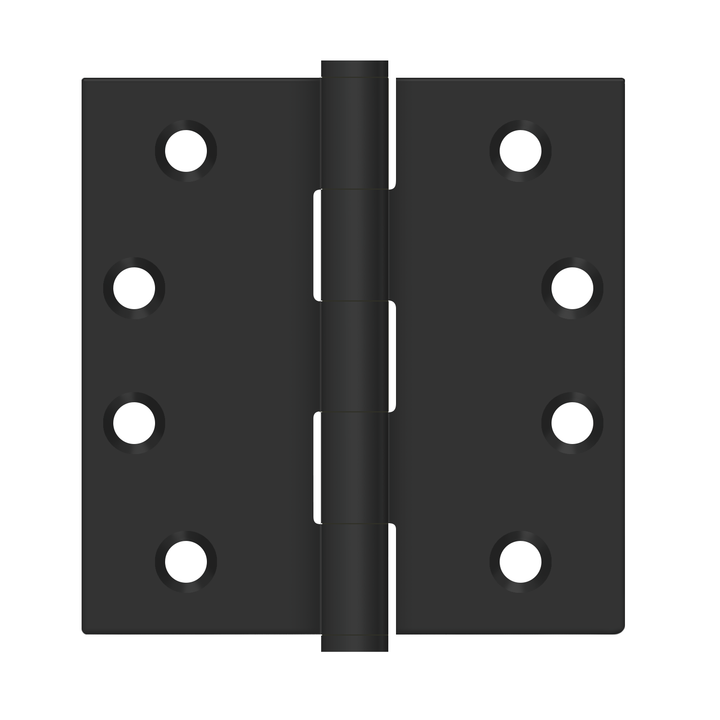 Deltana Architectural Hardware Steel & Stainless Steel Hinges 4" x 4" Square Hinge, Residential pair