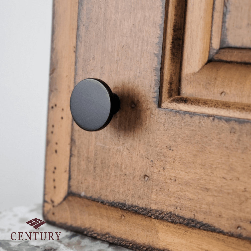 Century Cabinet  Hardware Mid Century Modern Classic 1 Inch Diameter Round Knob