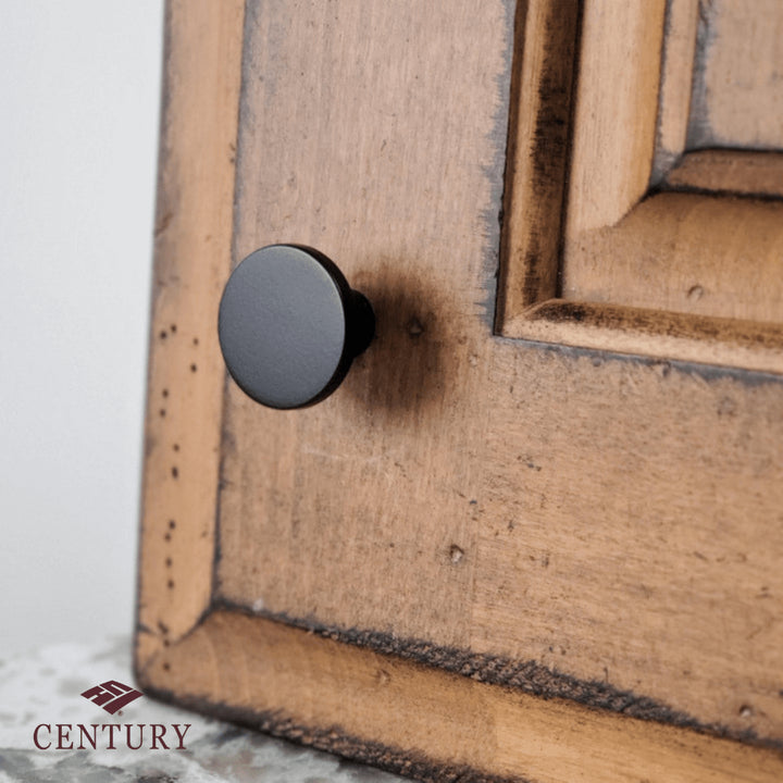 Century Cabinet  Hardware Mid Century Modern 1-5/8 Inches Diameter Round Knob