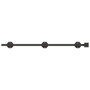 Deltana Architectural Hardware 24" Modern Surface Bolt, HD, Solid Brass