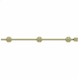 Deltana Architectural Hardware 24" Modern Surface Bolt, HD, Solid Brass