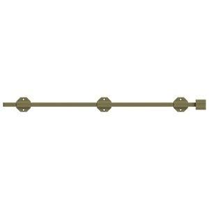 Deltana Architectural Hardware 24" Modern Surface Bolt, HD, Solid Brass