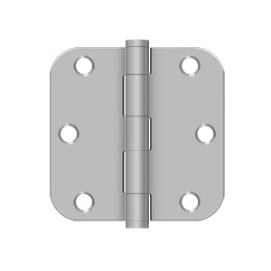 Deltana Architectural Hardware Steel & Stainless Steel Hinges 3 1-2"x 3 1-2"x 5-8" Radius Hinge pair