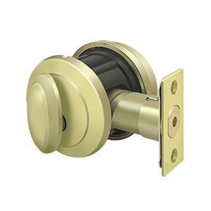 Deltana Architectural Hardware Solid Brass Port Royal Deadbolt Lock Grade 2