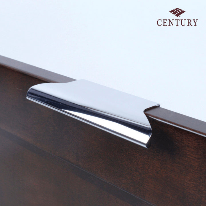 Century Cabinet  Hardware Aluminum Profile 64 MM Center to Center Finger Pull