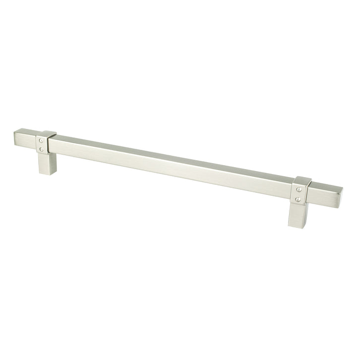 Rivet Rebel 224mm CC Brushed Nickel Pull
