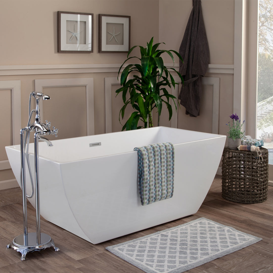 Montague 67" x 32" Freestanding Soaking Acrylic Bathtub