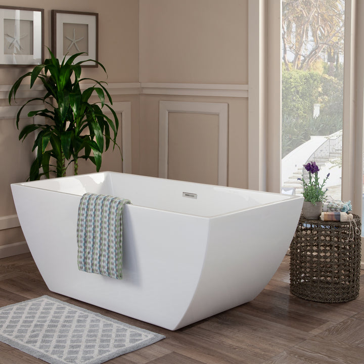 Montague 67" x 32" Freestanding Soaking Acrylic Bathtub