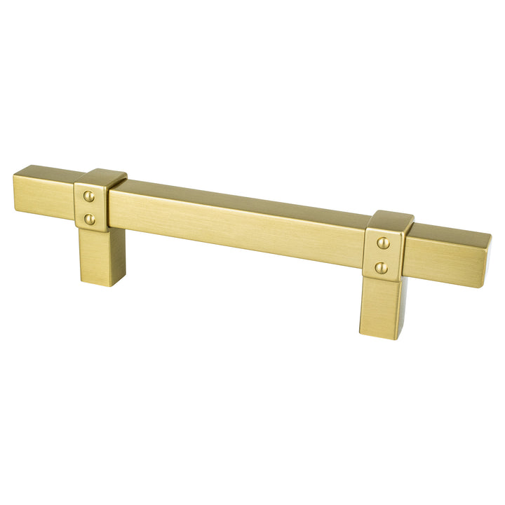 Rivet Rebel 96mm CC Brushed Nickel Pull
