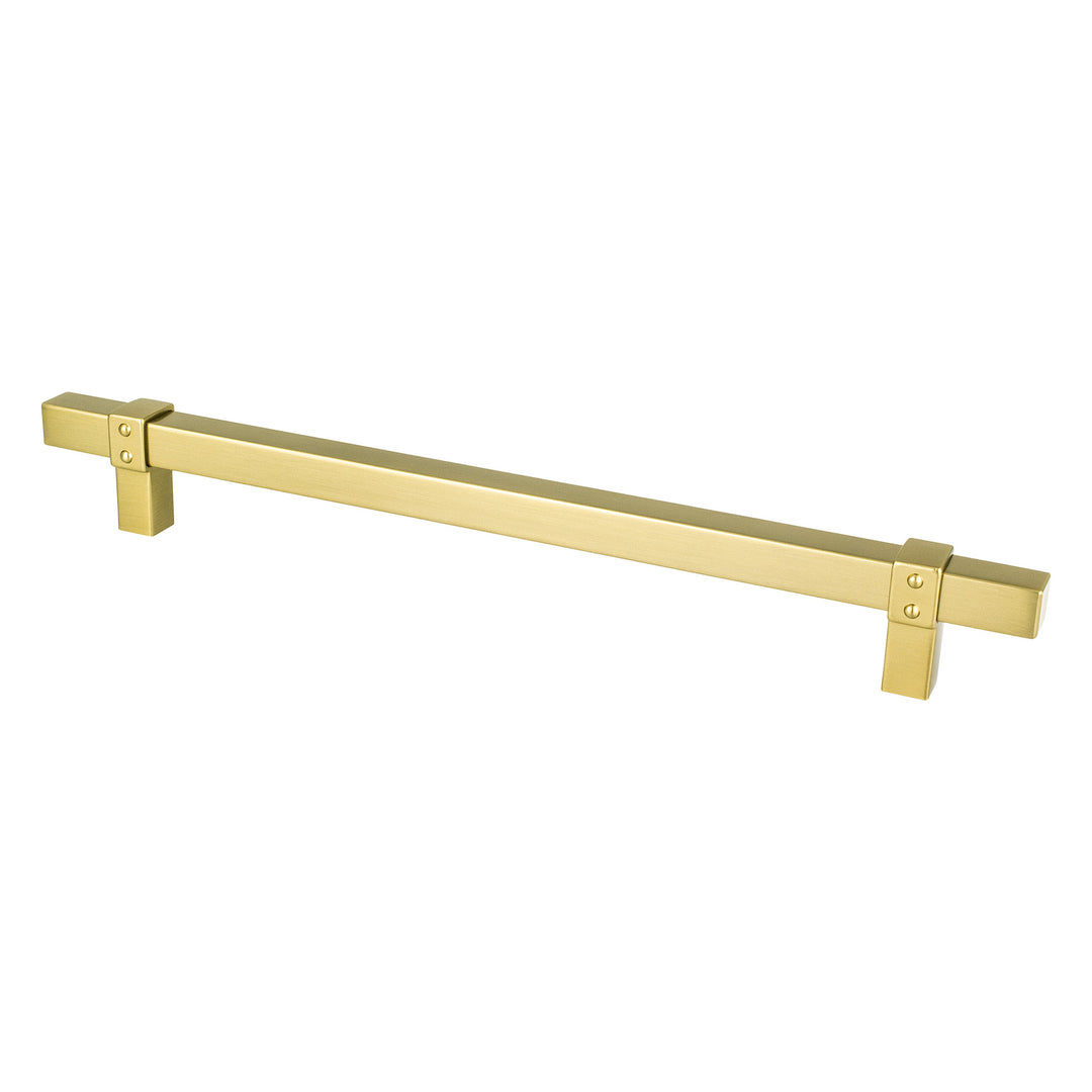 Rivet Rebel 224mm CC Brushed Nickel Pull