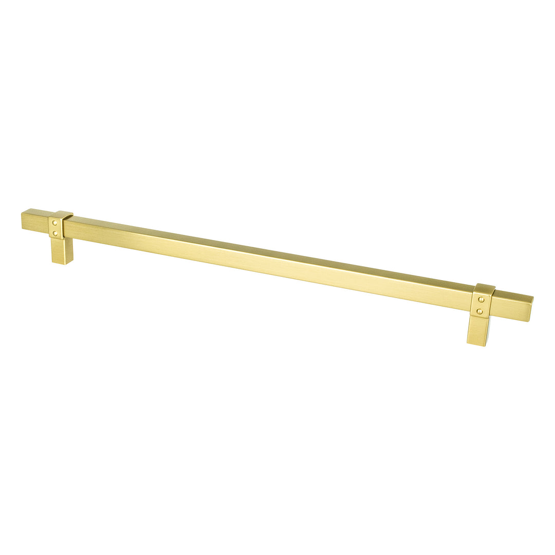 Rivet Rebel 12 inch CC Brushed Nickel Appliance Pull