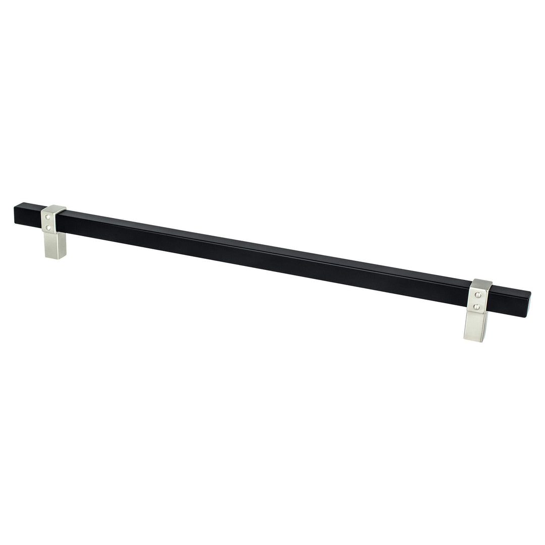Rivet Rebel 12 inch CC Brushed Nickel Appliance Pull