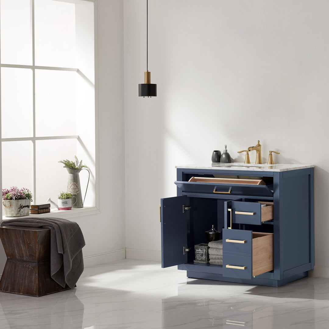 Ivy 36" Single Bathroom Vanity Cabinet