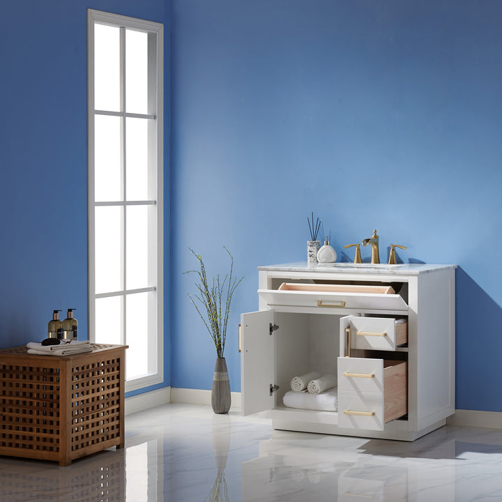 Ivy 36" Single Bathroom Vanity Cabinet